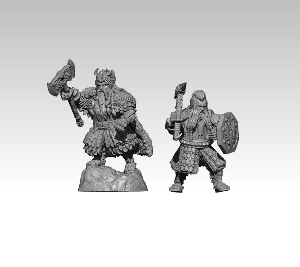 König und Prinz der Zwerge